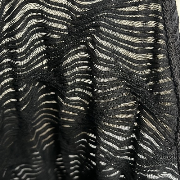 Cut Loose Long Sleeve Sheer Dress in Black Size XL - Picture 3 of 3